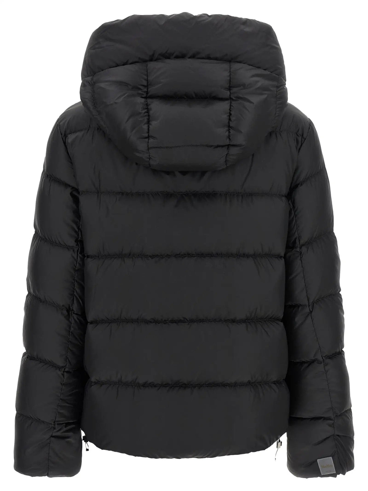 Max Mara Max Mara Black Polyester Full-Length Jacket