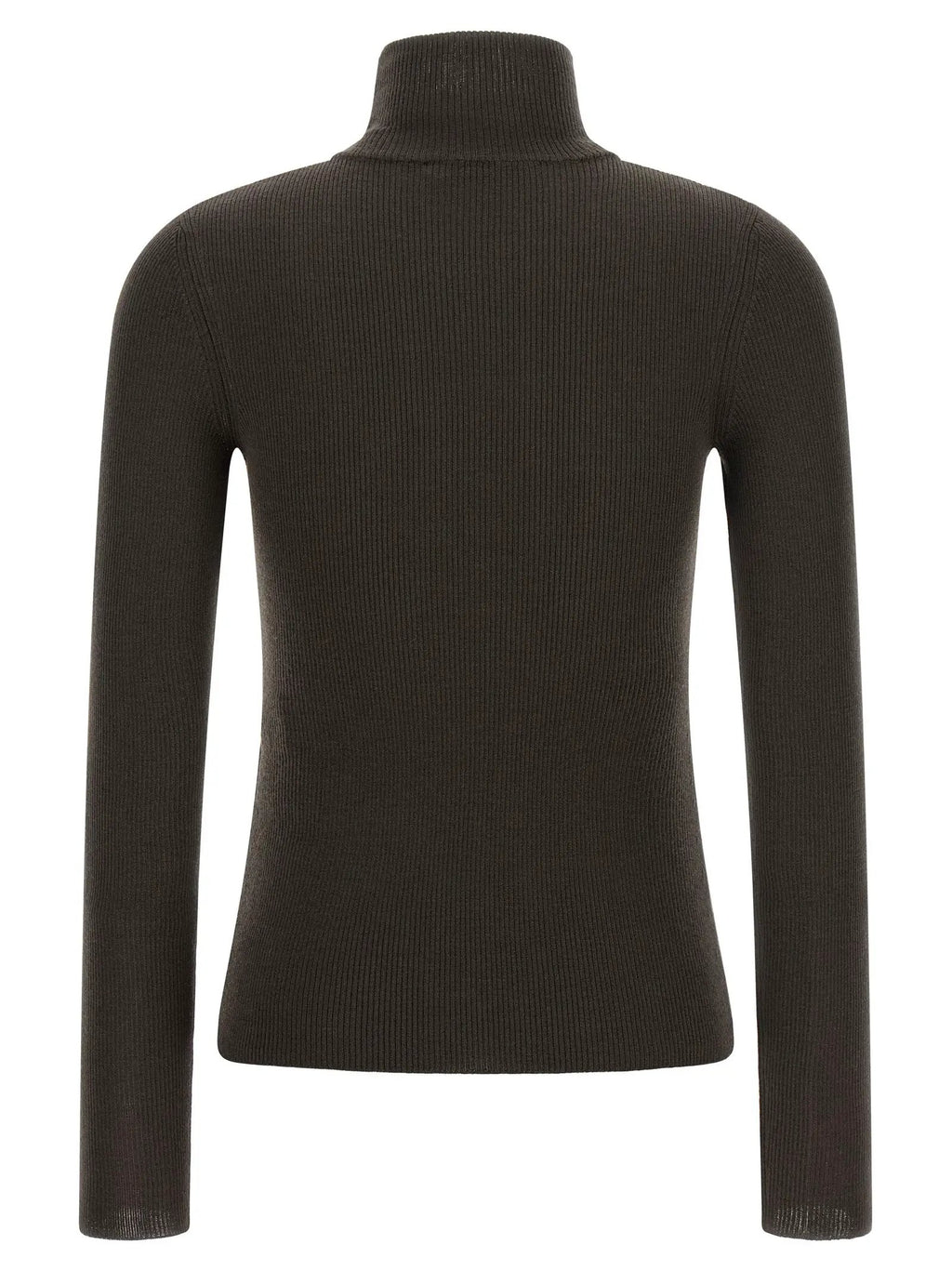 Gilet Max Mara en laine vierge marron