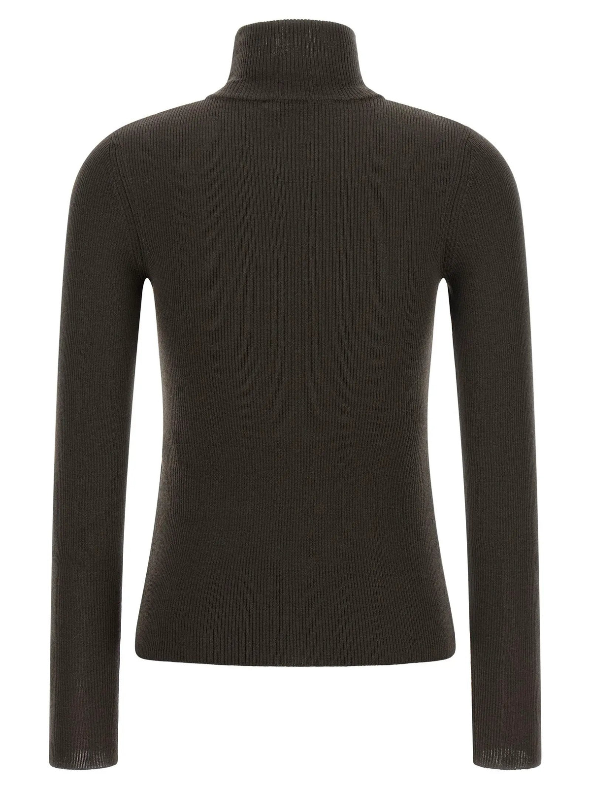 Gilet Max Mara en laine vierge marron