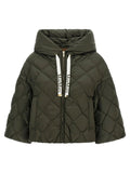 Max Mara Bicolor Polyamide Parka