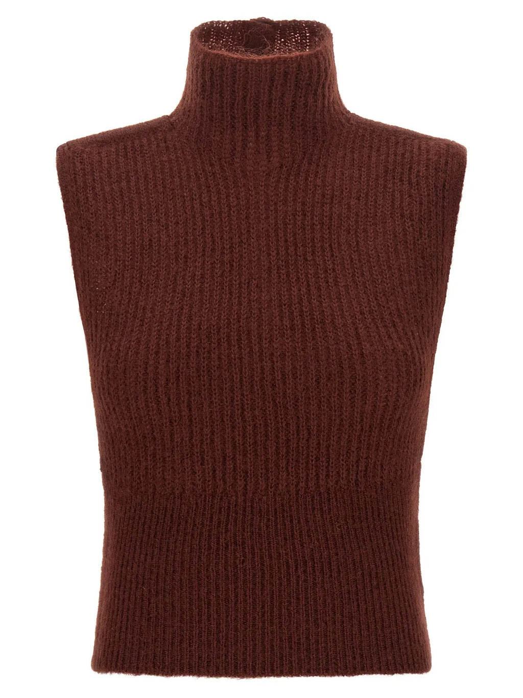 Cardigan en laine bordeaux Max Mara
