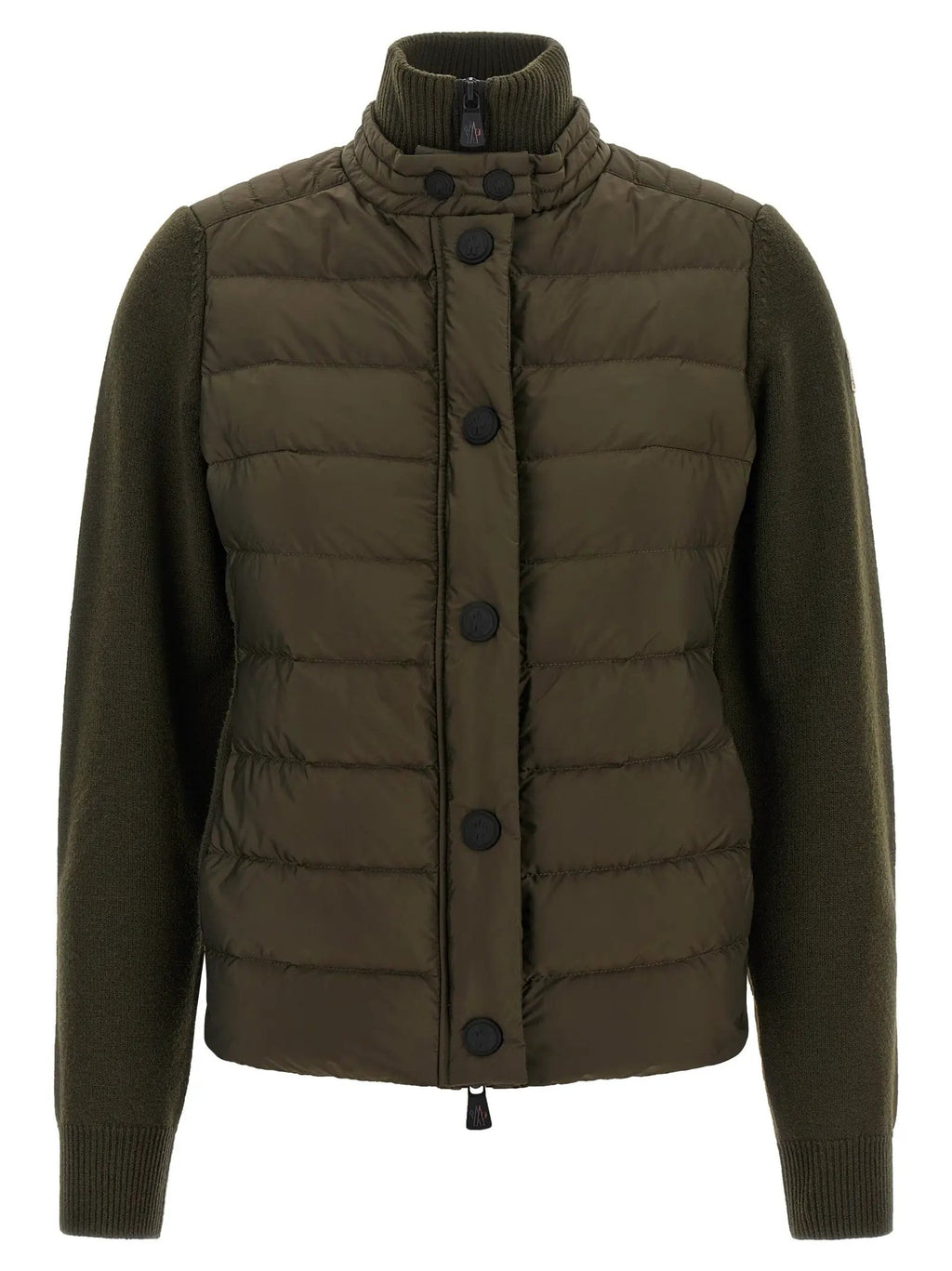 Moncler Grenoble Bicolor Polyamide Cardigan
