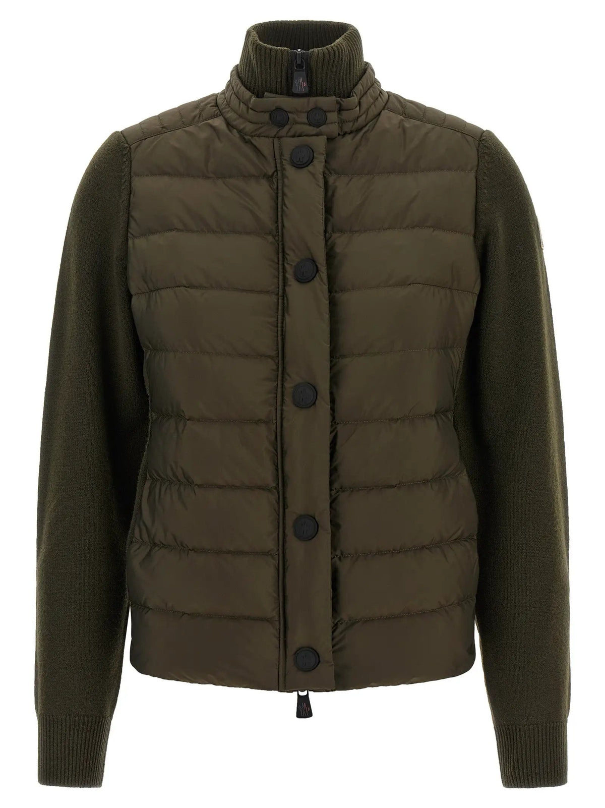 Moncler Grenoble Bicolor Polyamide Cardigan