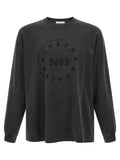 T-shirt en coton biologique noir Maison Kitsuné