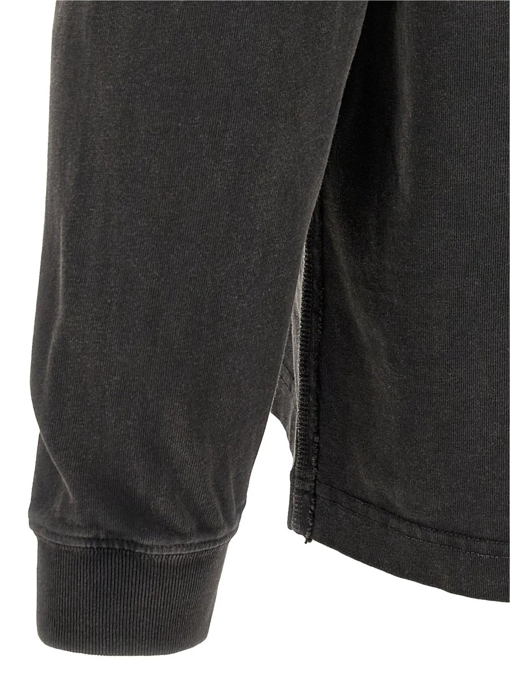 T-shirt en coton biologique noir Maison Kitsuné