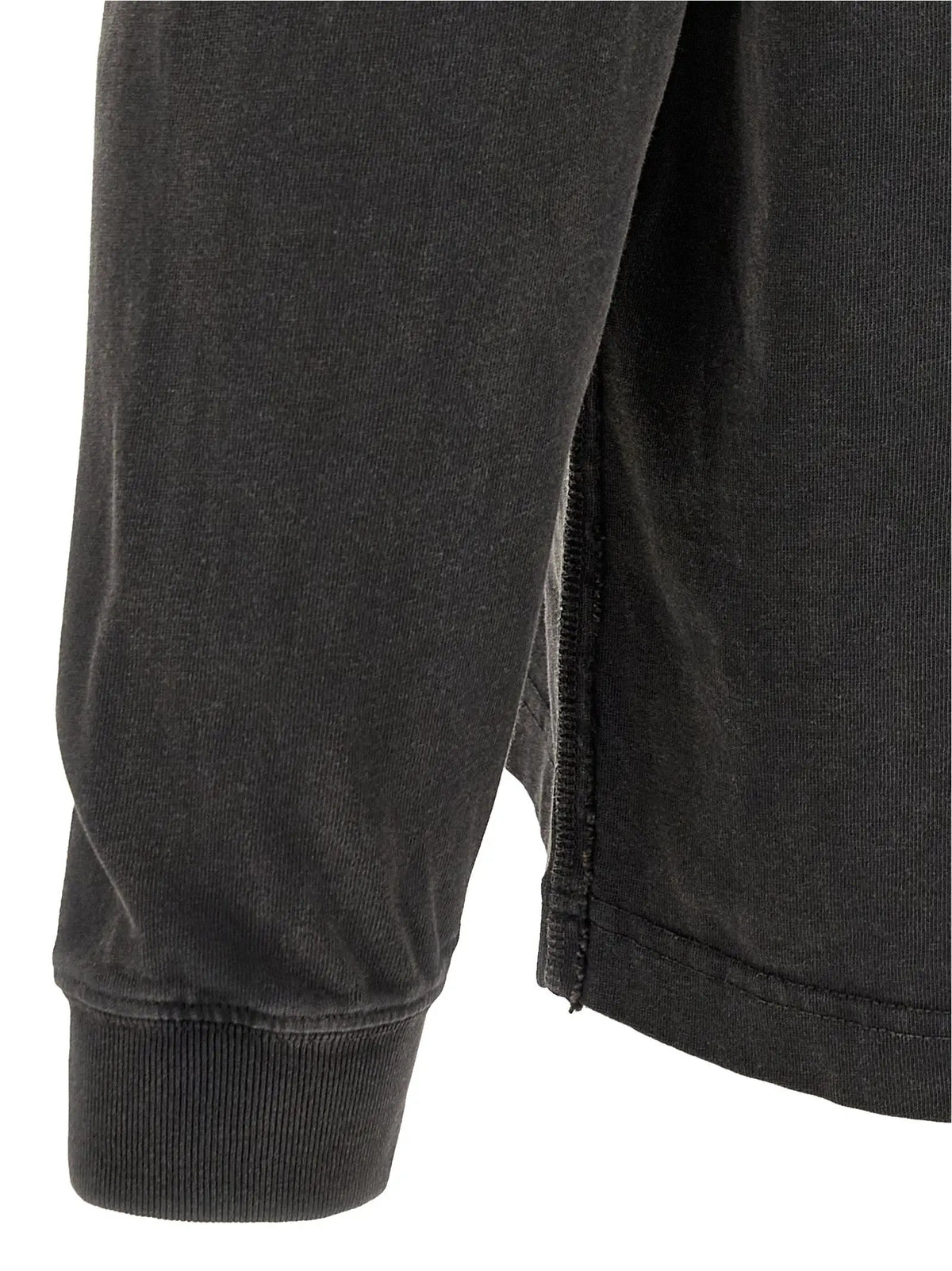 T-shirt en coton biologique noir Maison Kitsuné