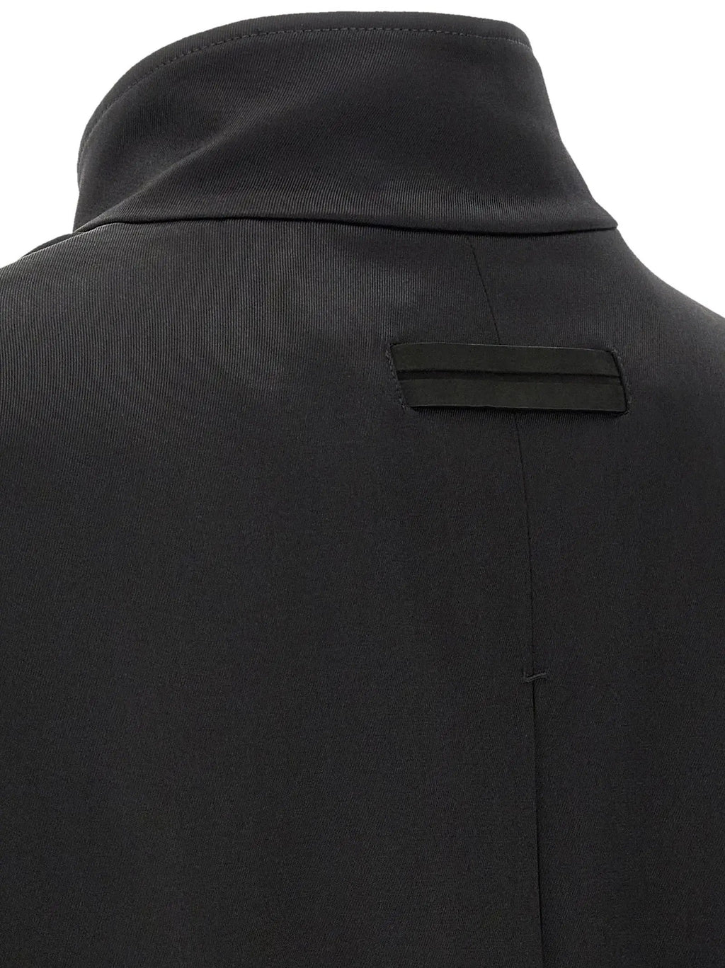 Sweat-shirt en satin noir ZEGNA