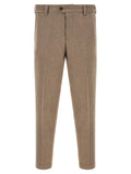 PT Torino Beige Virgin Wool Casual Pants