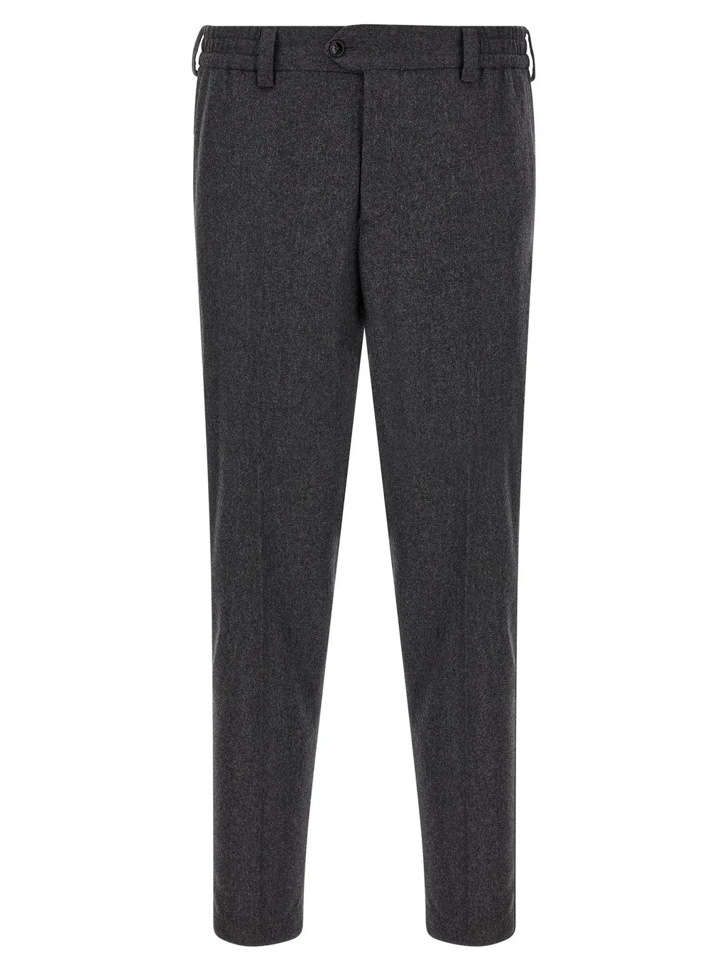 PT Torino Gray Virgin Wool Dress Pants