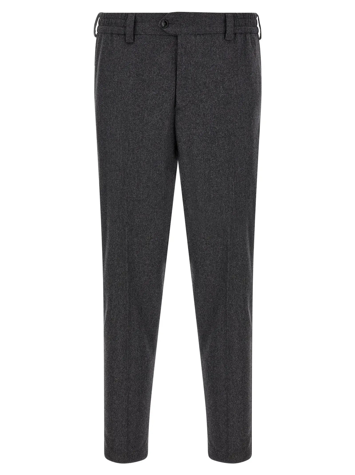 PT Torino Gray Virgin Wool Dress Pants