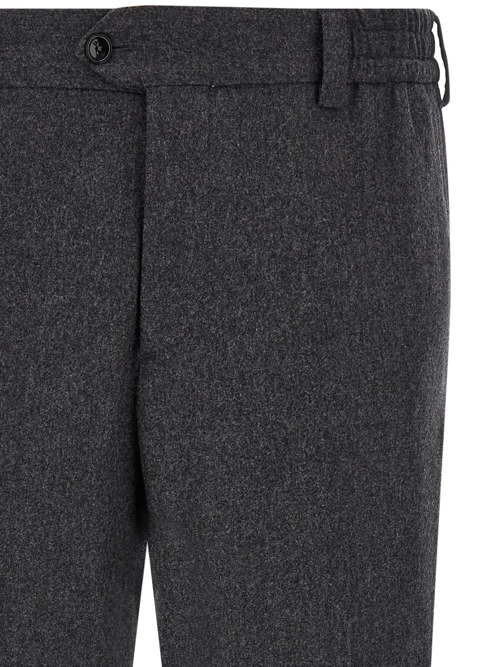 PT Torino Gray Virgin Wool Dress Pants