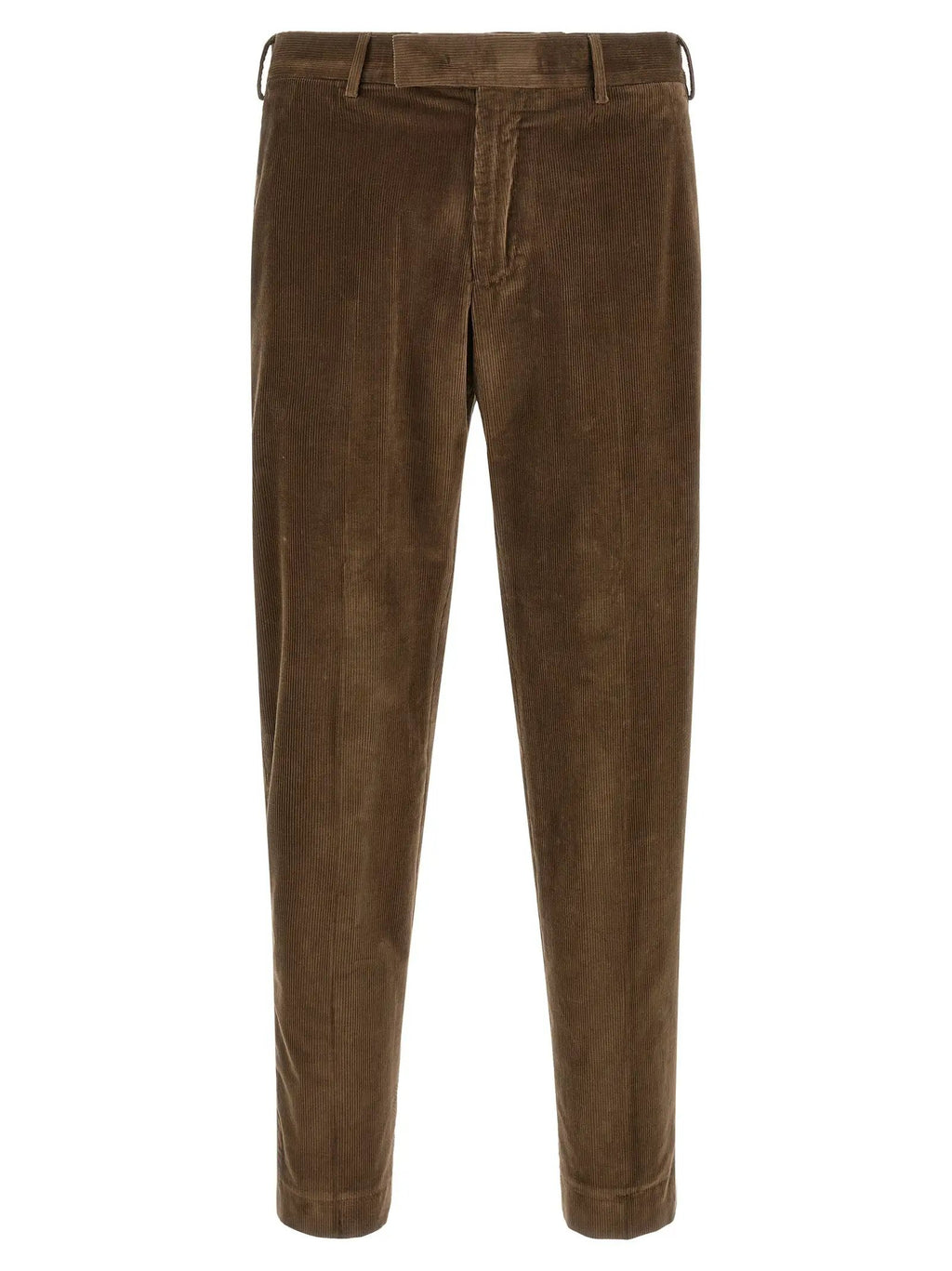 PT Torino Brown Cotton Casual Pants