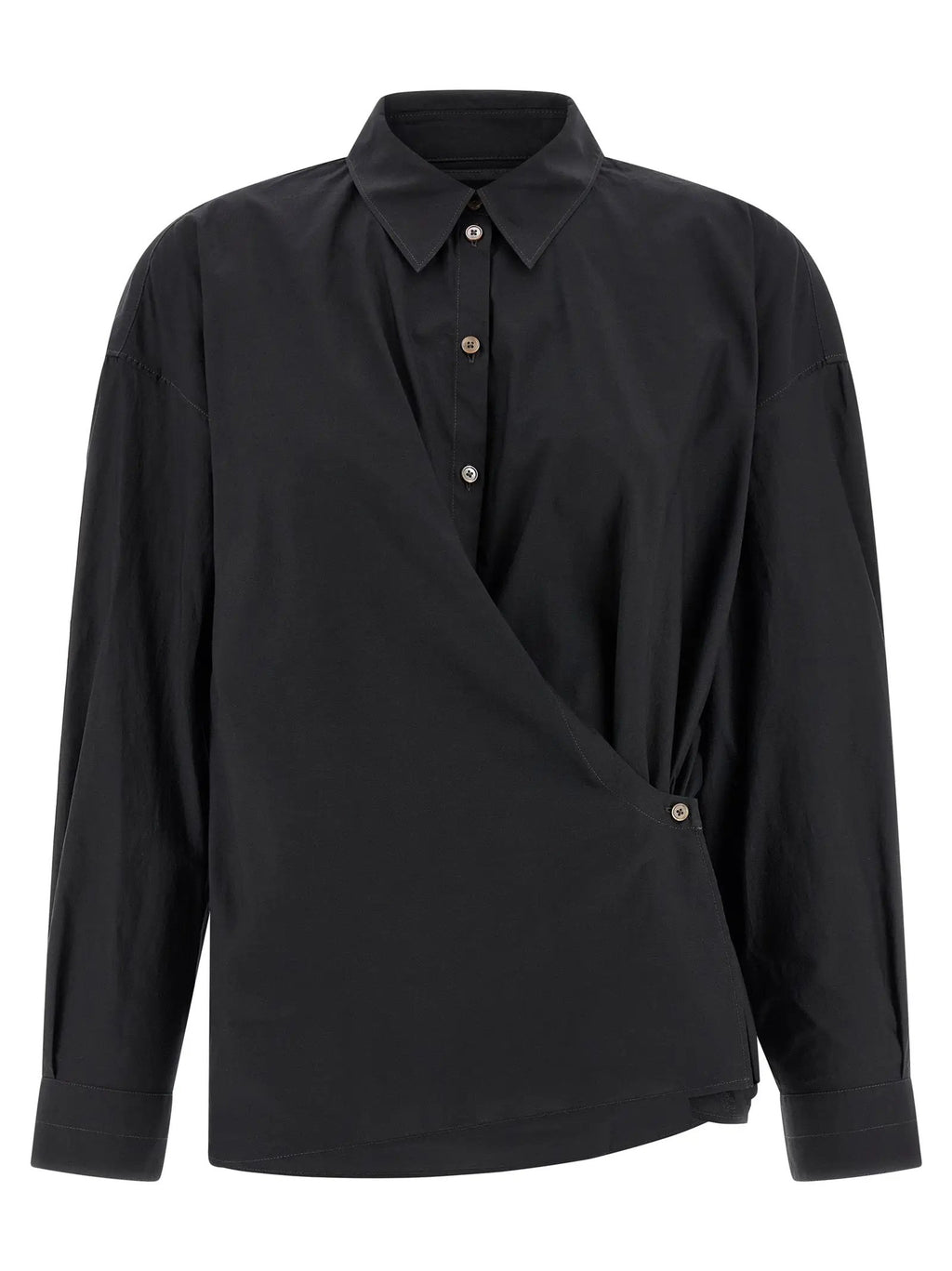 Blouse Lemaire en coton noir