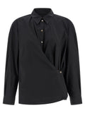 Blouse Lemaire en coton noir