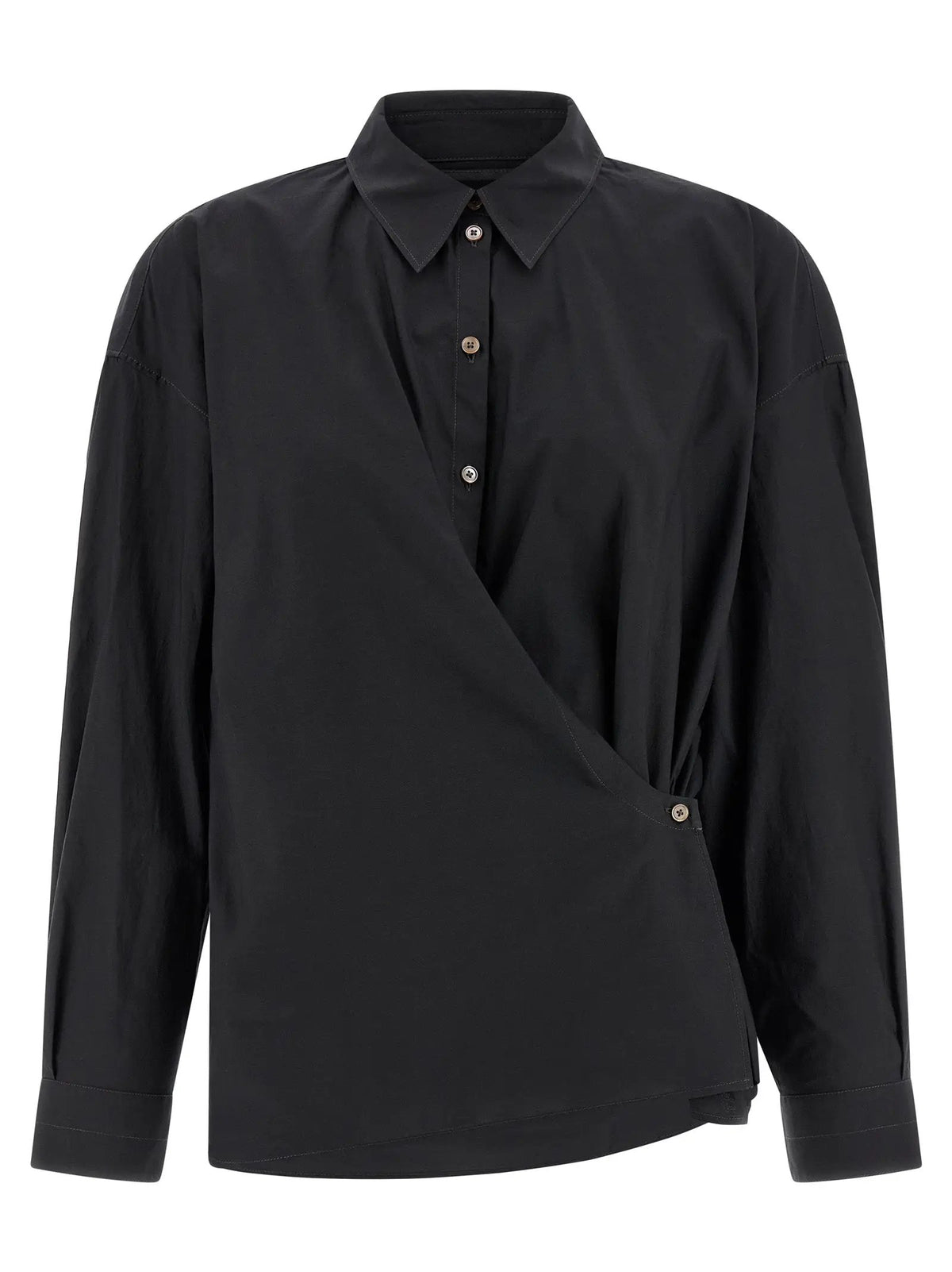 Blouse Lemaire en coton noir