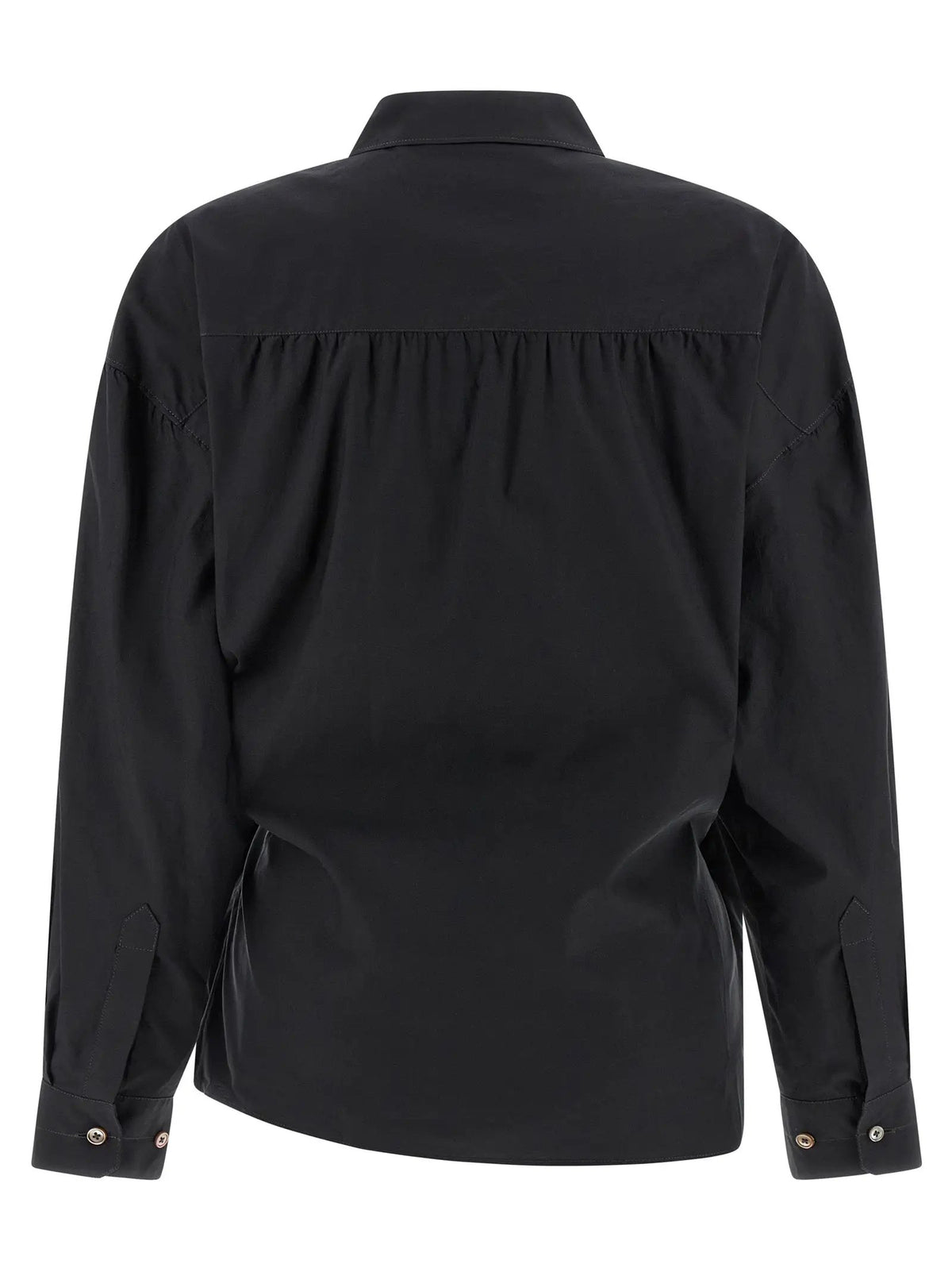 Blouse Lemaire en coton noir
