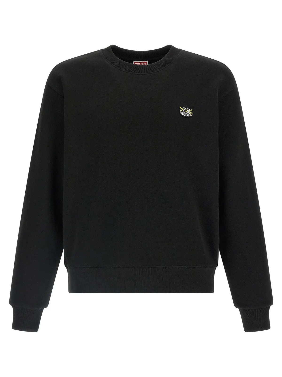 Kenzo Black Cotton Sweatshirt