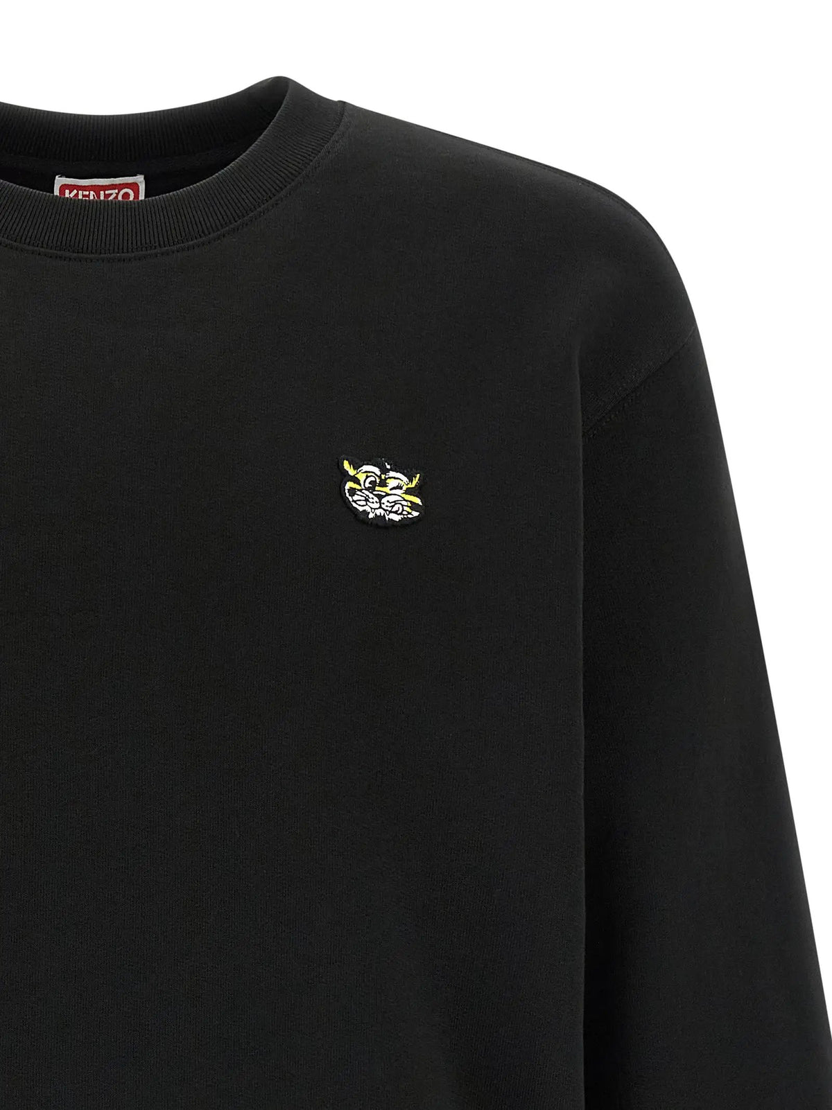 Kenzo Black Cotton Sweatshirt