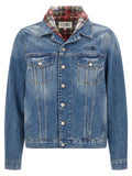 Veste en jean MM6 Maison Margiela en coton bleu