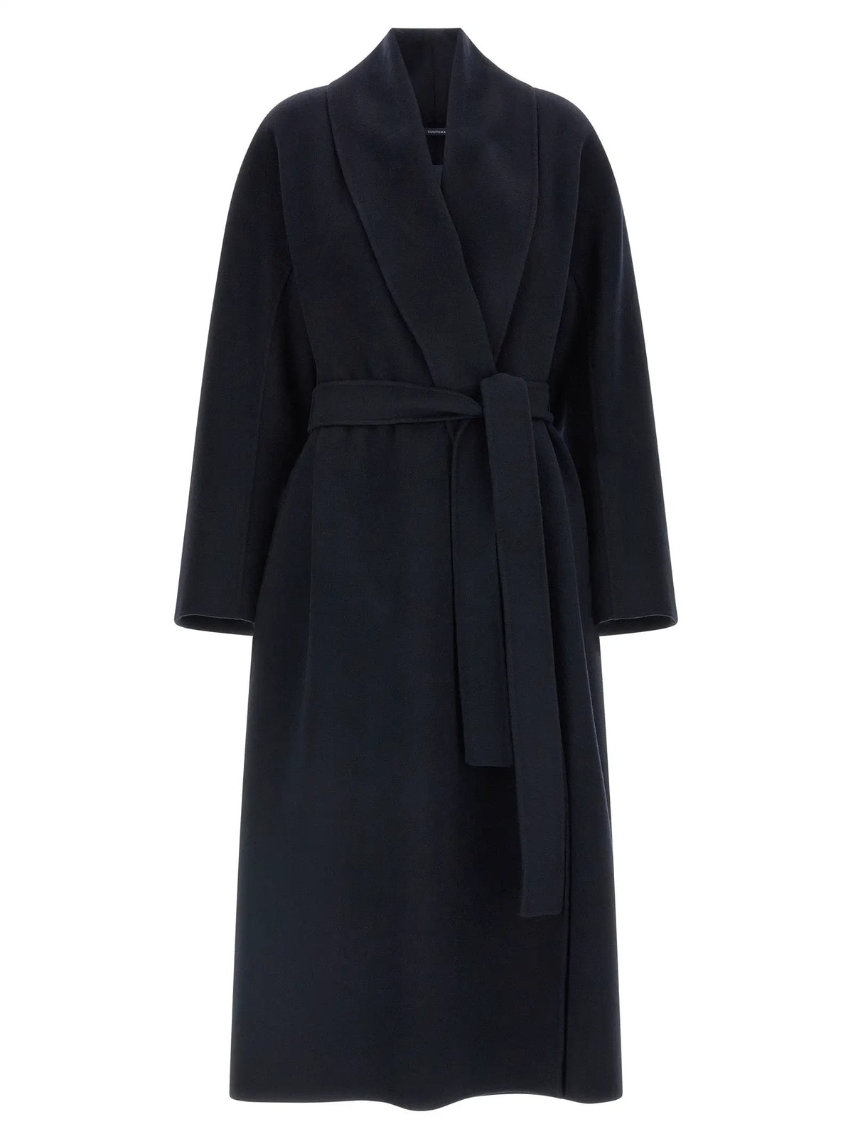 'S Max Mara Blue Wool Coat