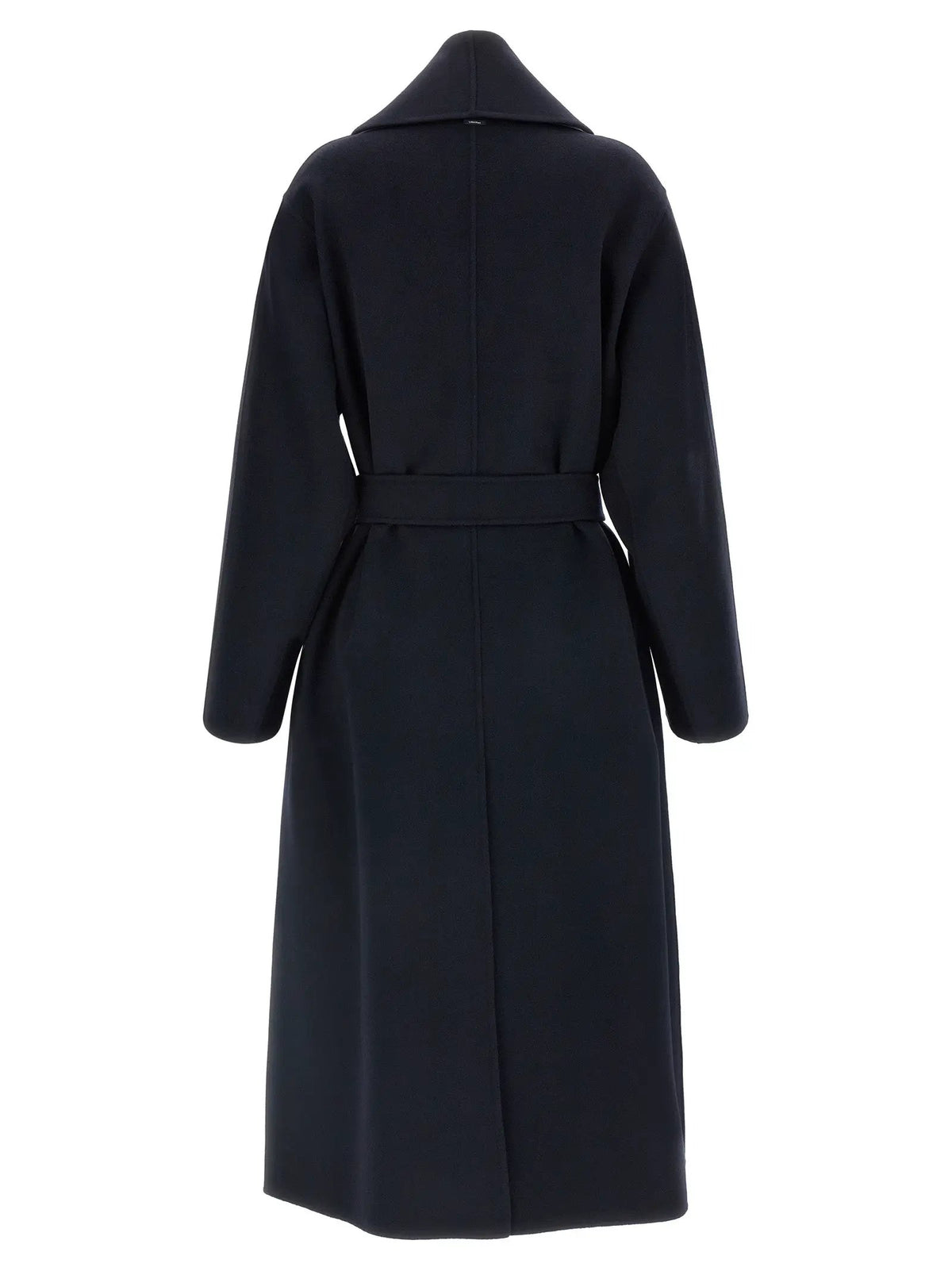 'S Max Mara Blue Wool Coat