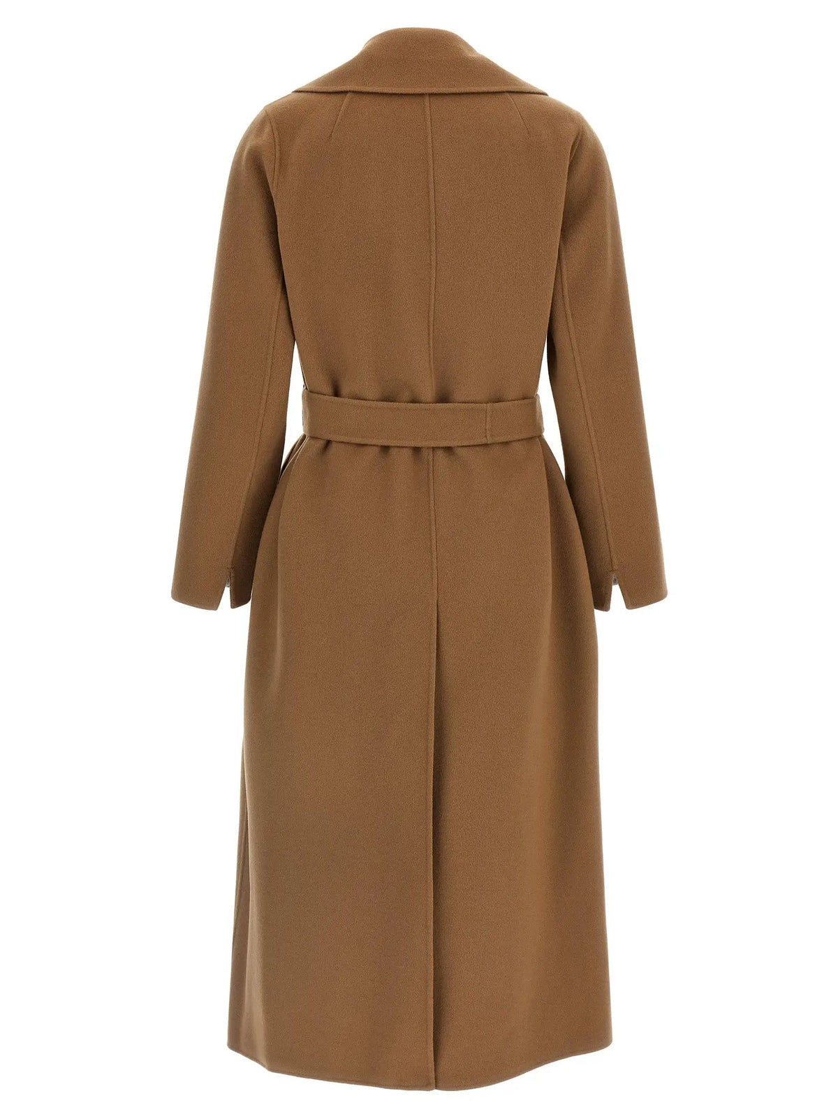 'S Max Mara Beige Wool Coat
