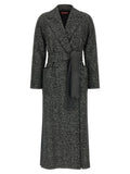 Max Mara Bicolor Virgin Wool Coat