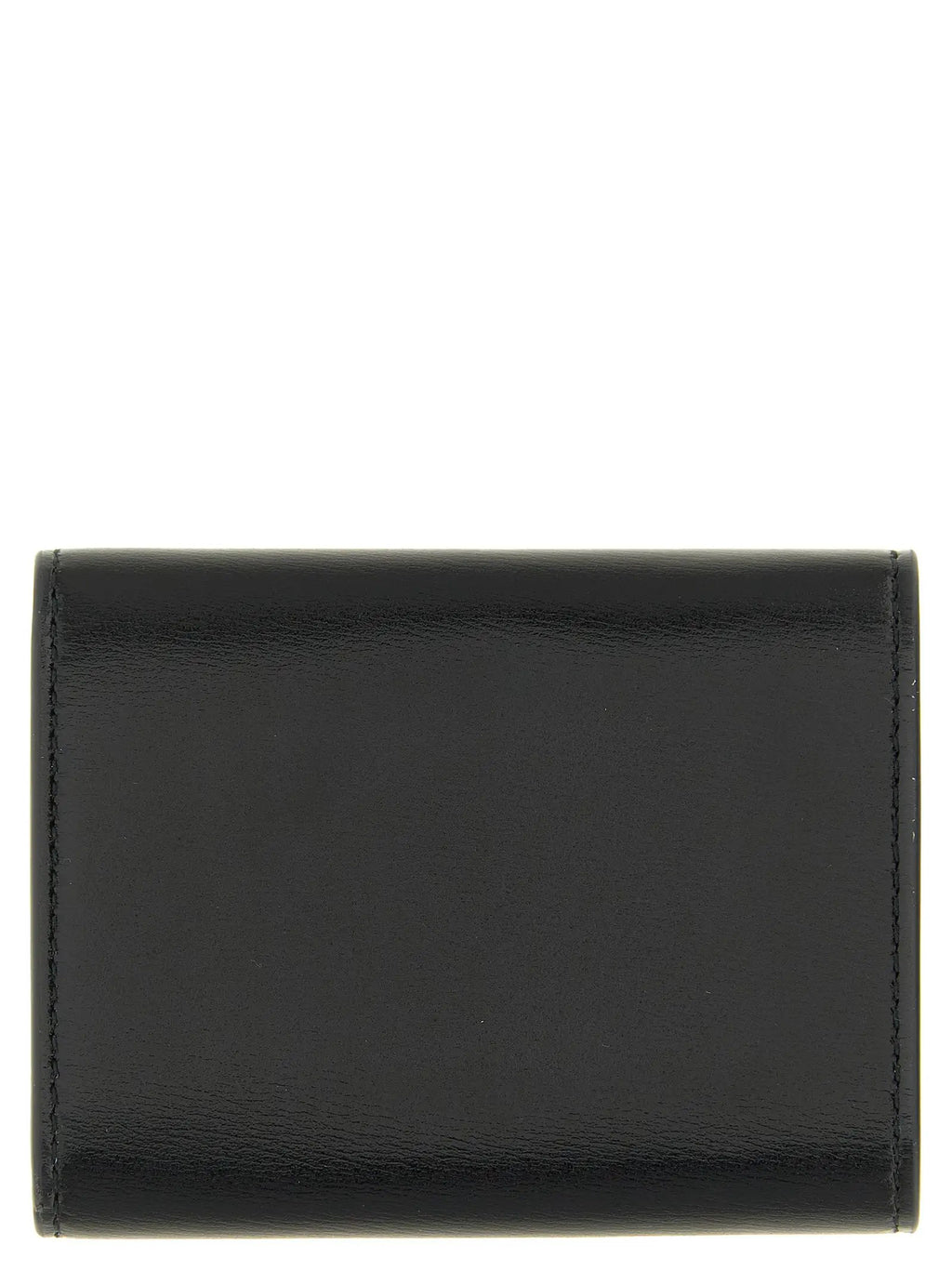 Porte-cartes Jil Sander en cuir de veau noir