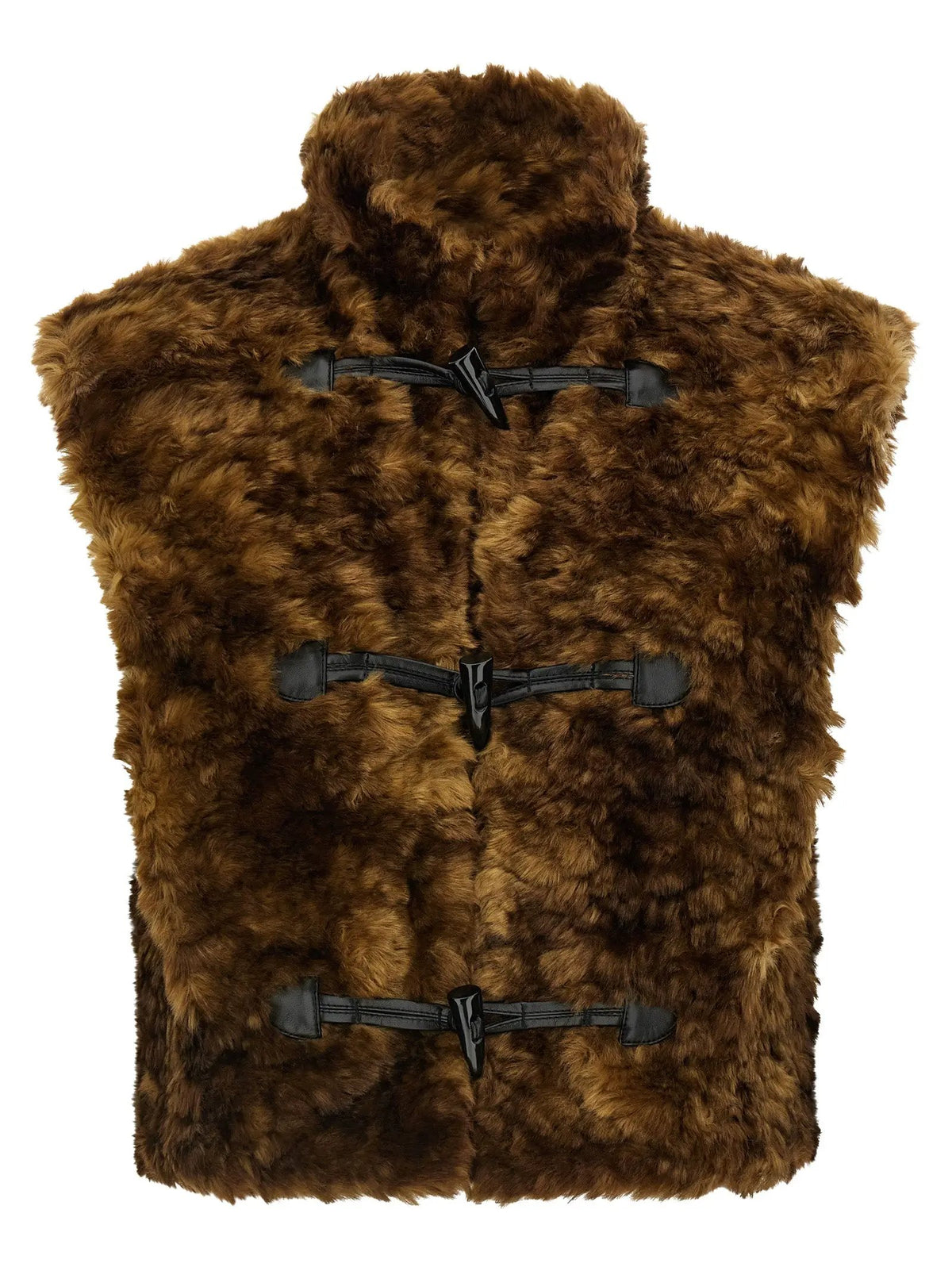Veste sans manches Marabou marron Isabel Marant Étoile