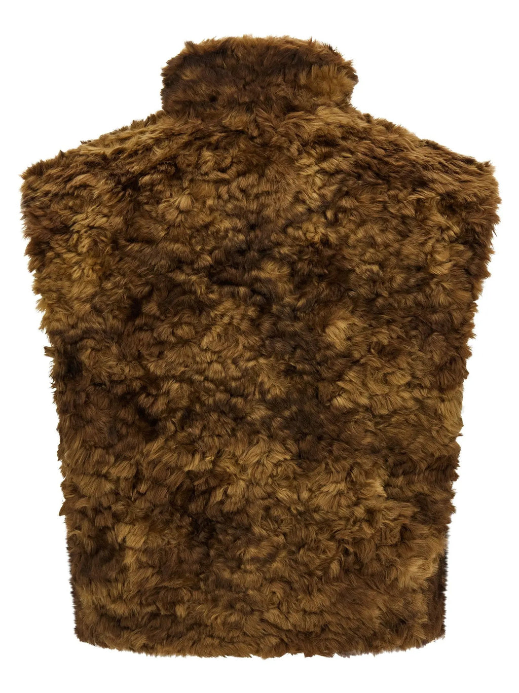 Veste sans manches Marabou marron Isabel Marant Étoile