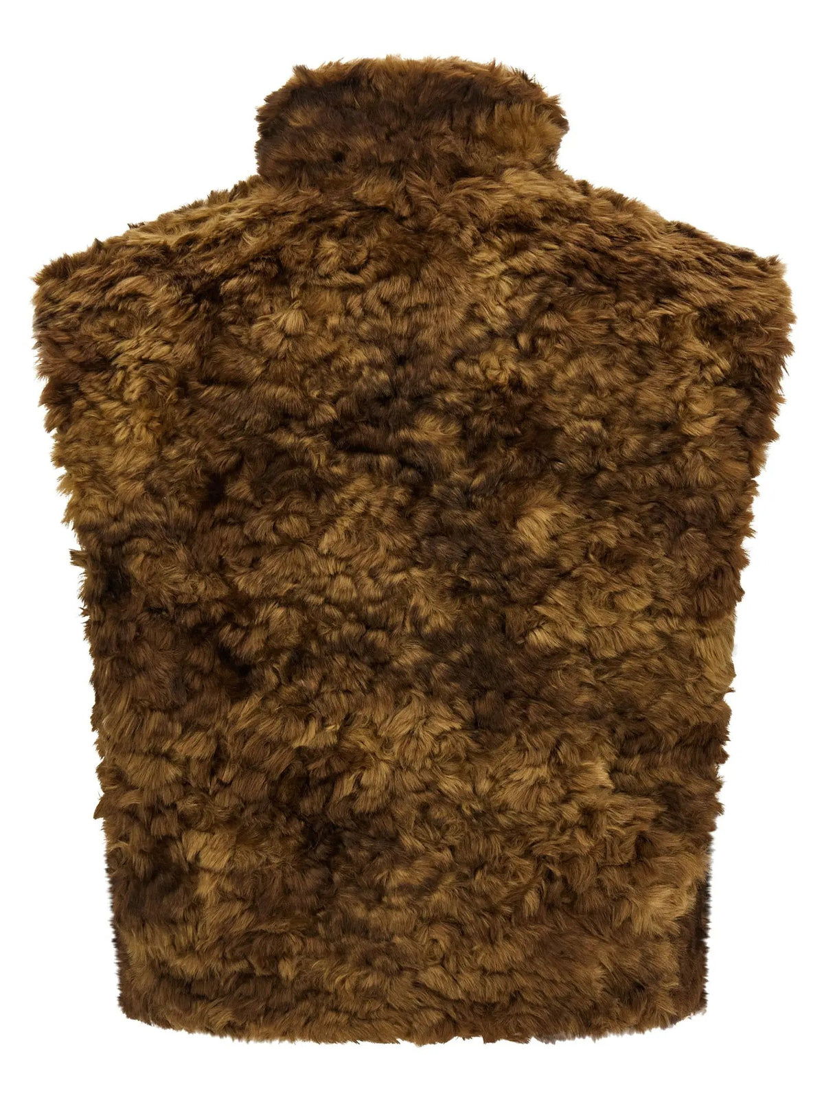 Veste sans manches Marabou marron Isabel Marant Étoile