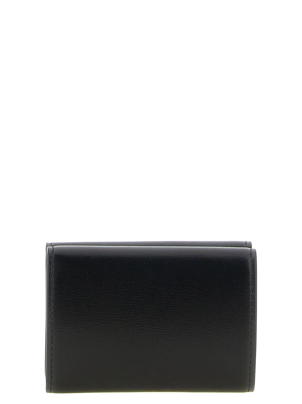 Porte-cartes Jil Sander en cuir de veau noir