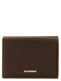 Jil Sander Brown Calfskin Cardholder