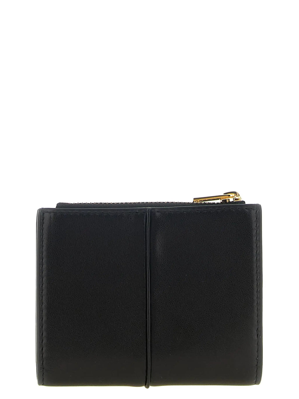 Porte-cartes Jil Sander en cuir d'agneau noir