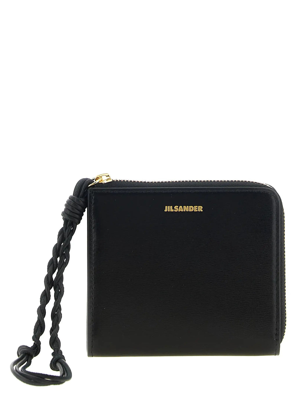 Jil Sander Black Calfskin Cardholder