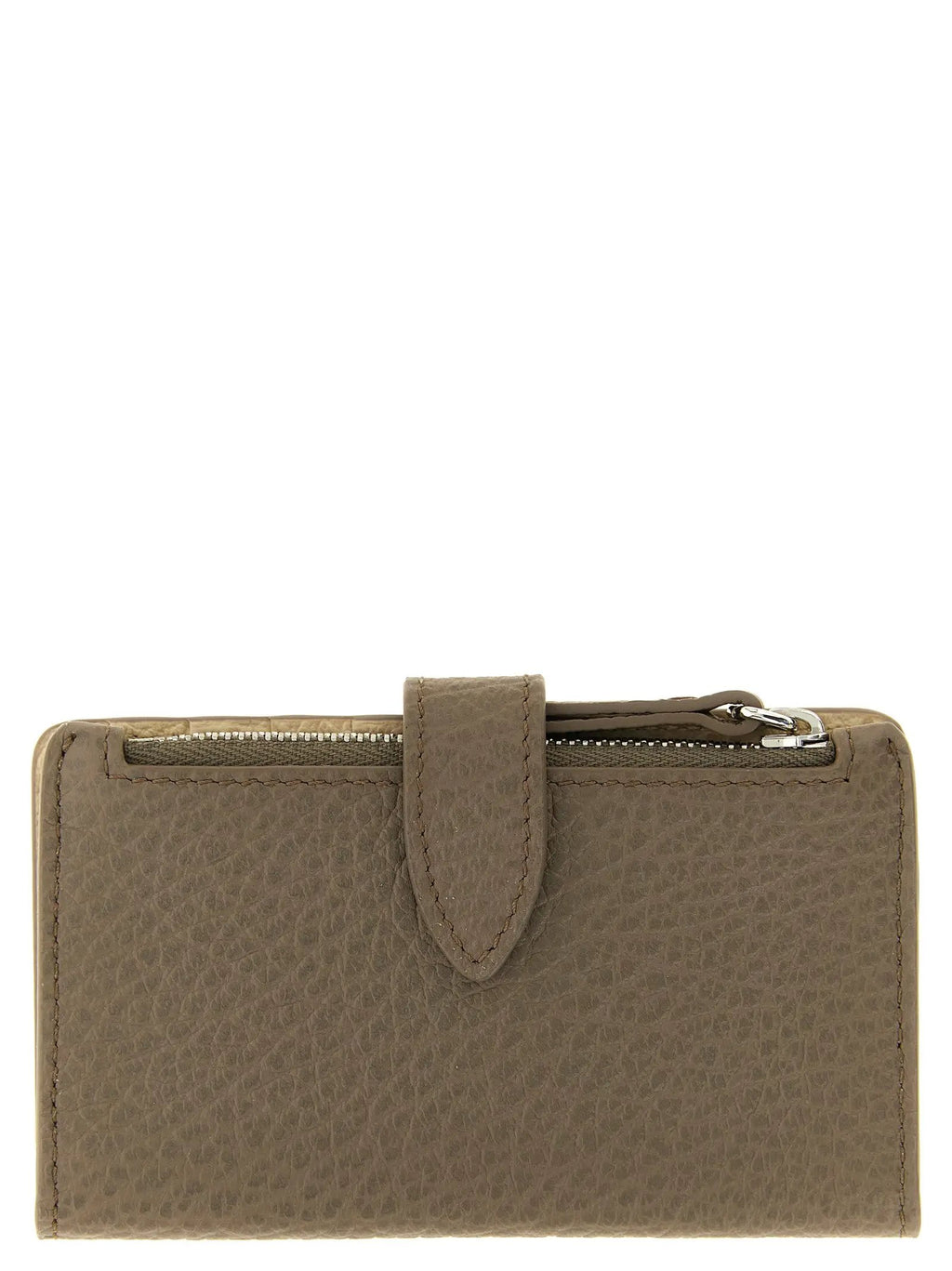 Porte-cartes Maison Margiela en cuir de veau marron