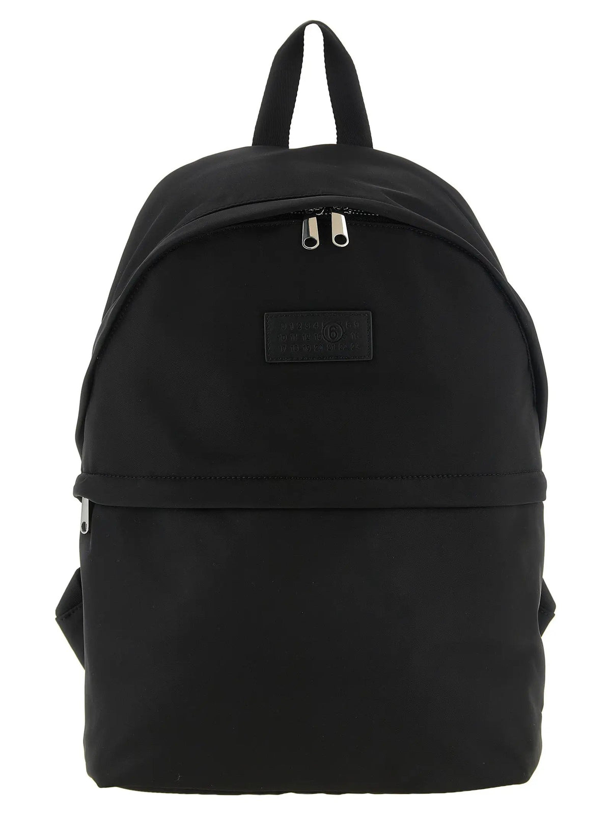 Sac à dos en polyamide noir MM6 Maison Margiela