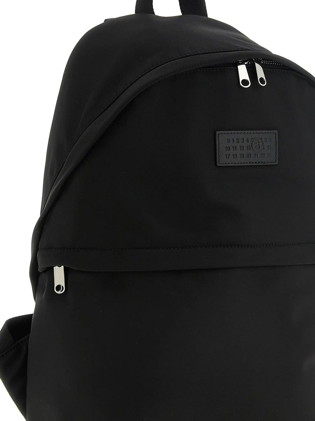 Sac à dos en polyamide noir MM6 Maison Margiela