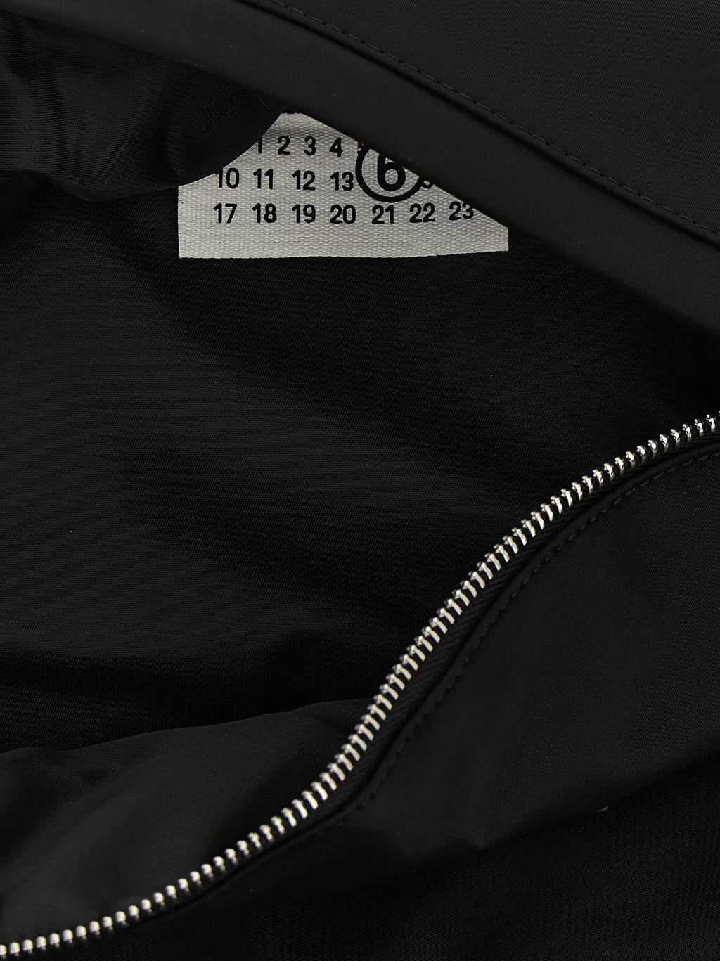 Sac à dos en polyamide noir MM6 Maison Margiela