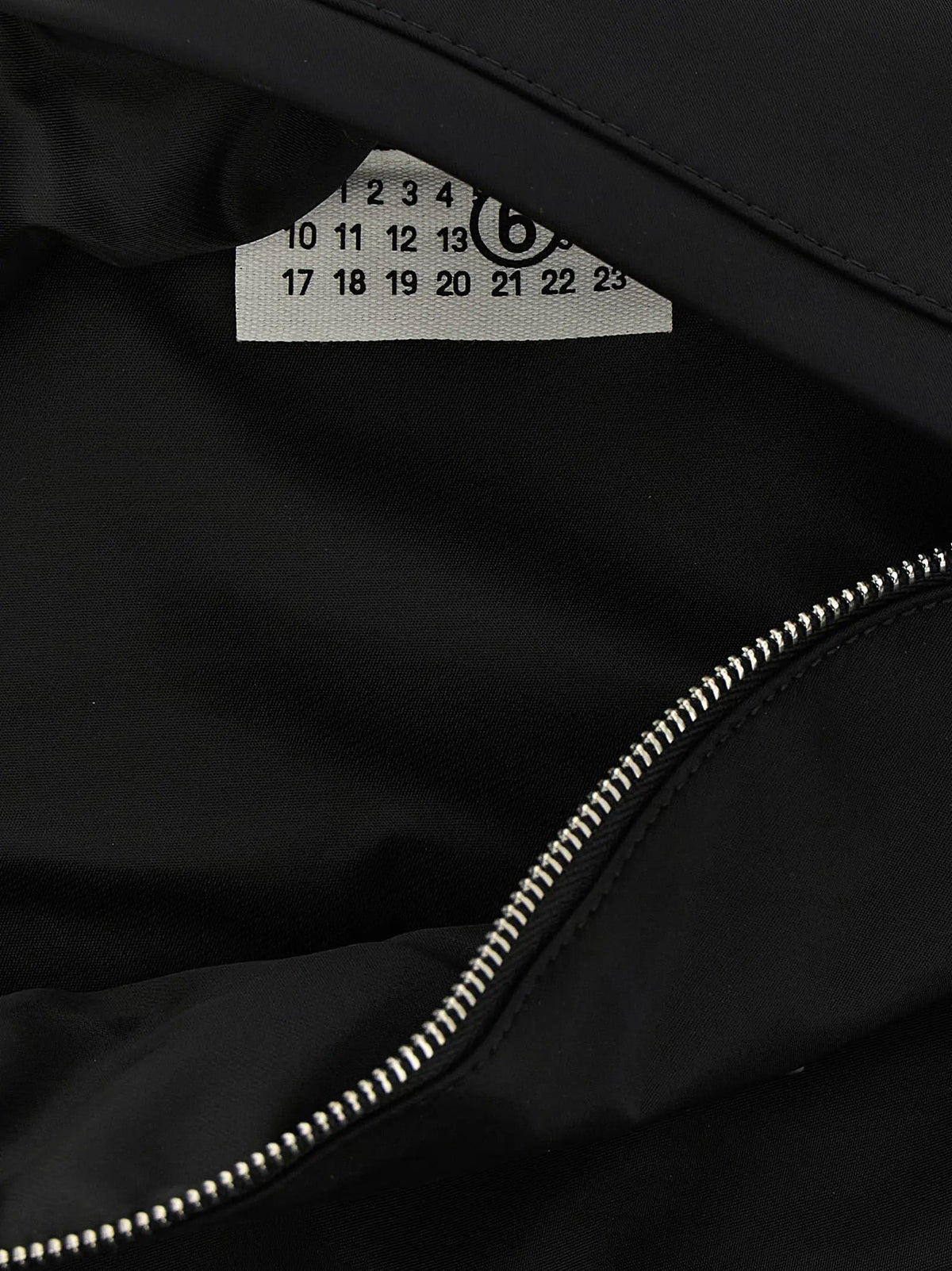 Sac à dos en polyamide noir MM6 Maison Margiela