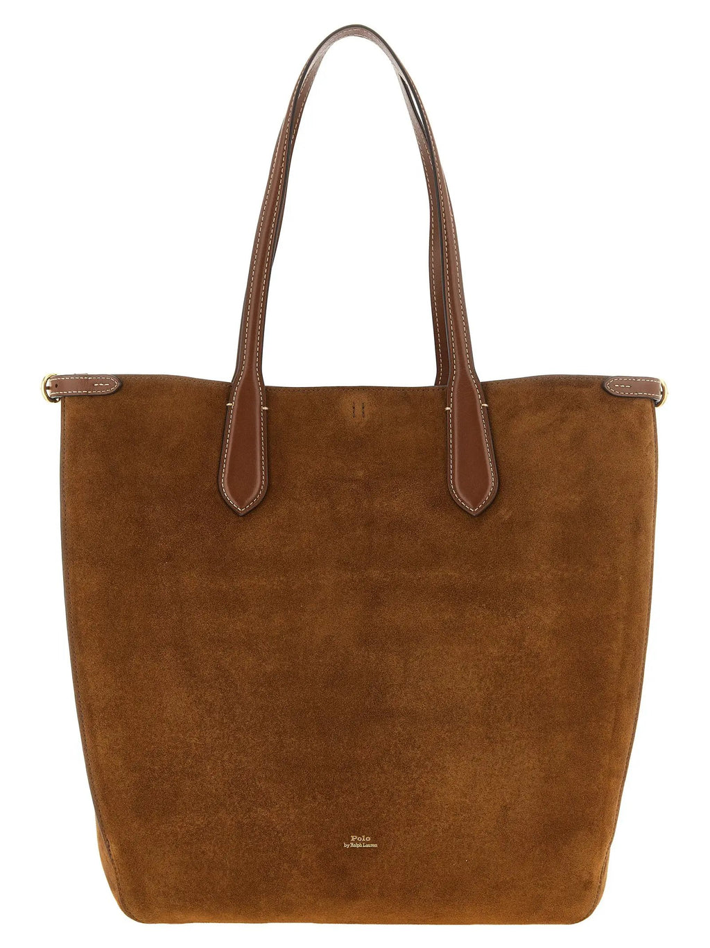 Sac à bandoulière Polo Ralph Lauren en cuir de vachette marron