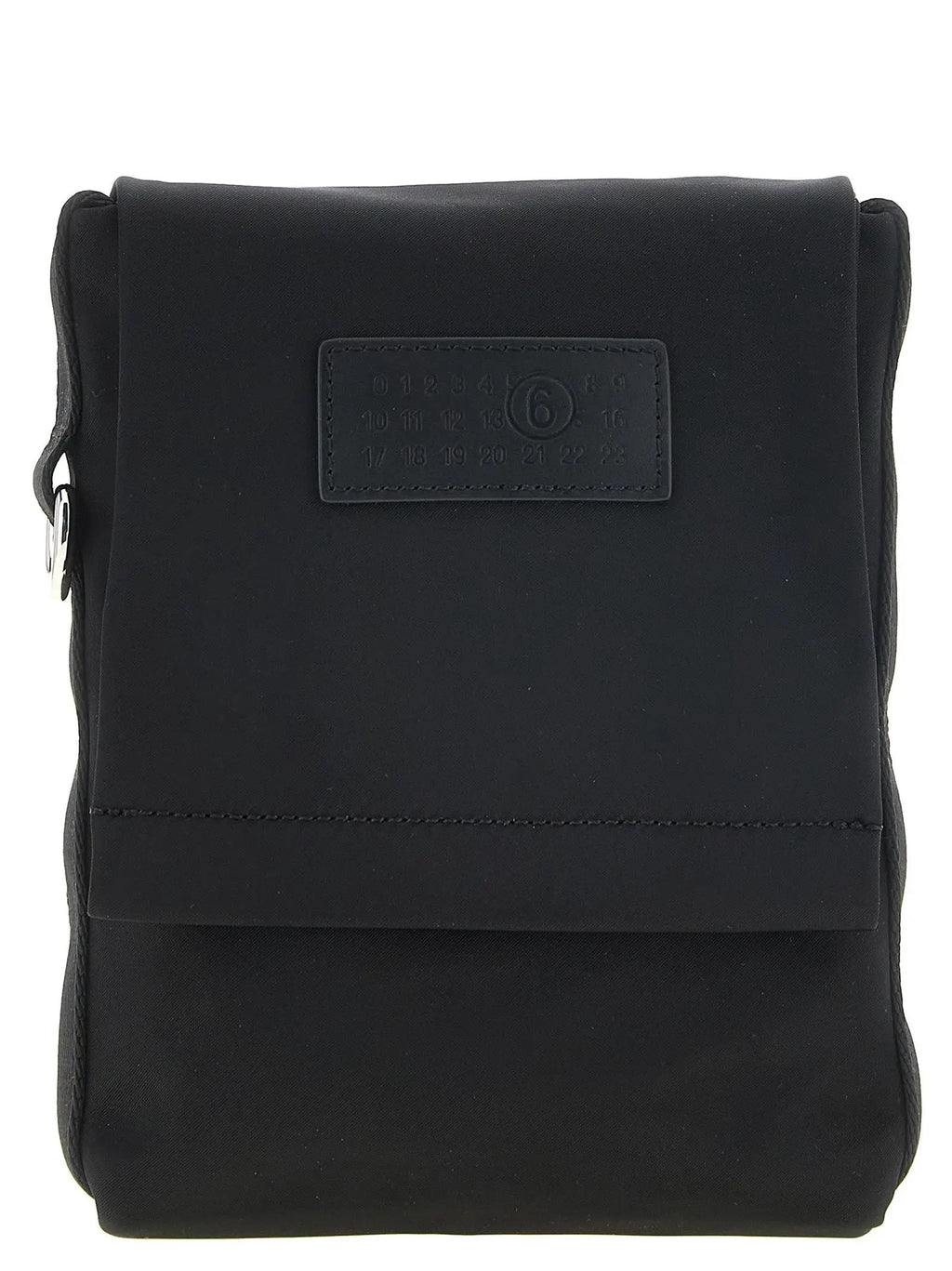 Sac bandoulière MM6 Maison Margiela en polyamide noir