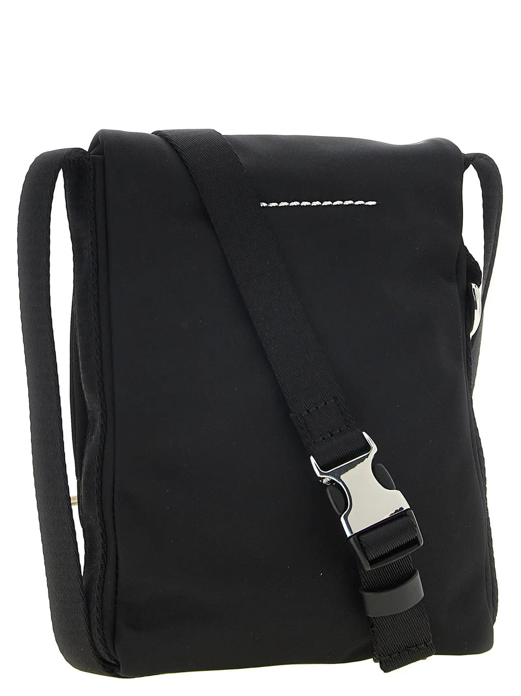 Sac bandoulière MM6 Maison Margiela en polyamide noir