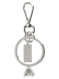 MM6 Maison Margiela Silver Brass Keychain