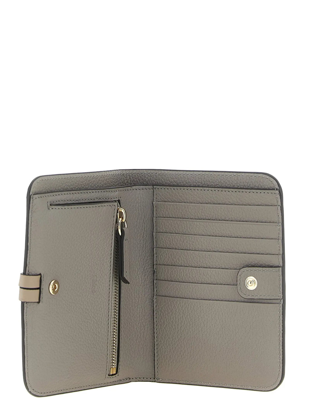 Chloé Gray Calfskin Cardholder