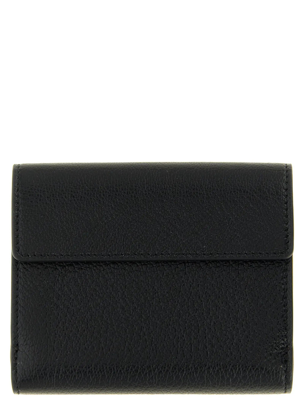 Porte-cartes Chloé en cuir de chèvre noir