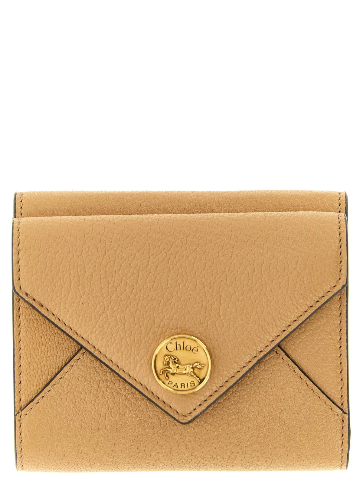 Porte-cartes Chloé en cuir de chèvre multicolore