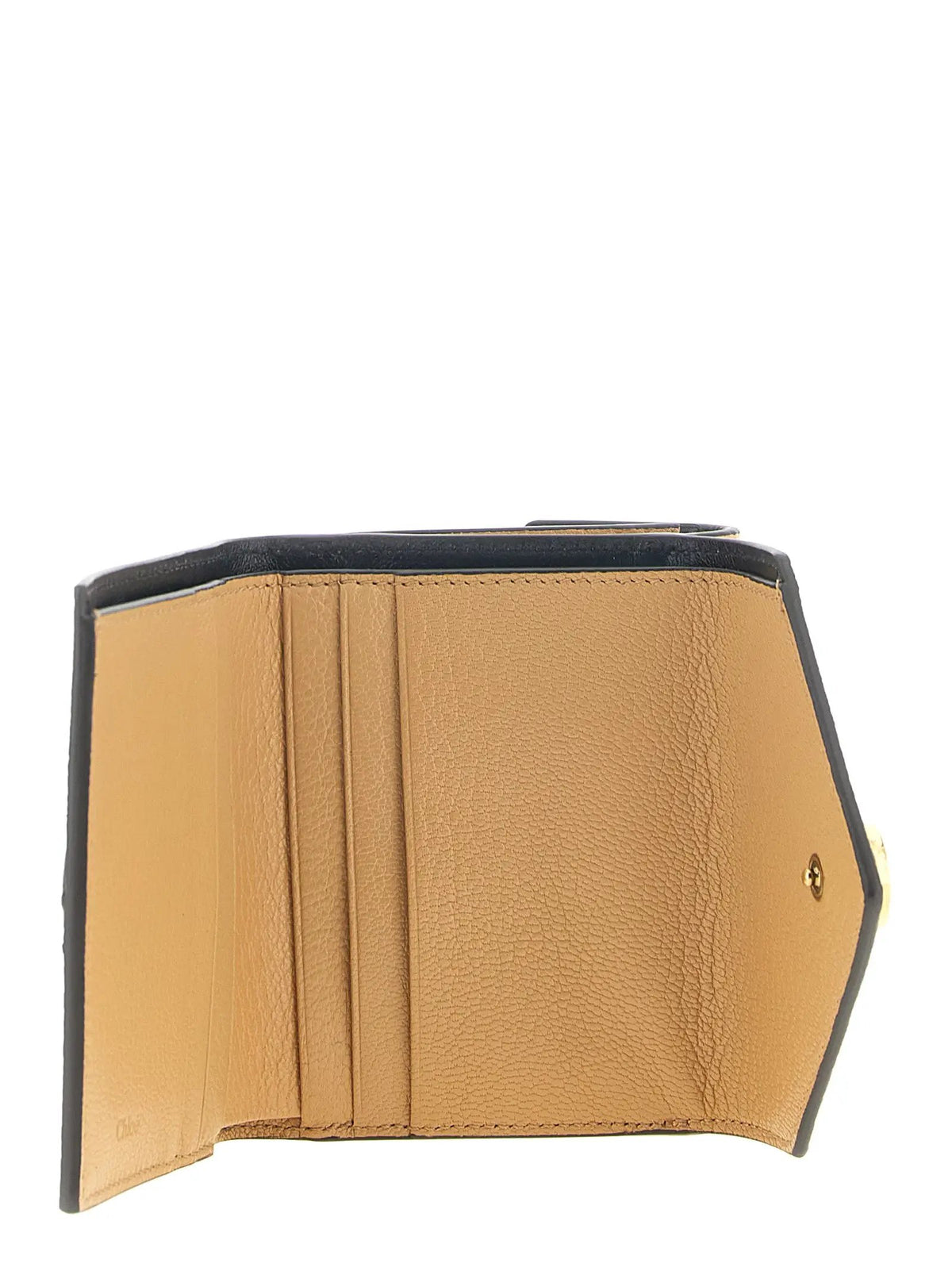 Porte-cartes Chloé en cuir de chèvre multicolore