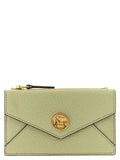 Porte-cartes Chloé bicolore en cuir de chèvre