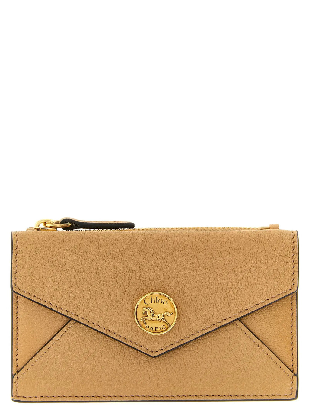 Porte-cartes Chloé en cuir de chèvre multicolore